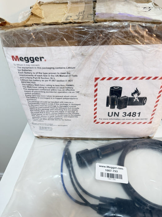 MEGGER DLRO10X DIGITAL LOWE RESISTANCE OHMMETER NEW SEALED