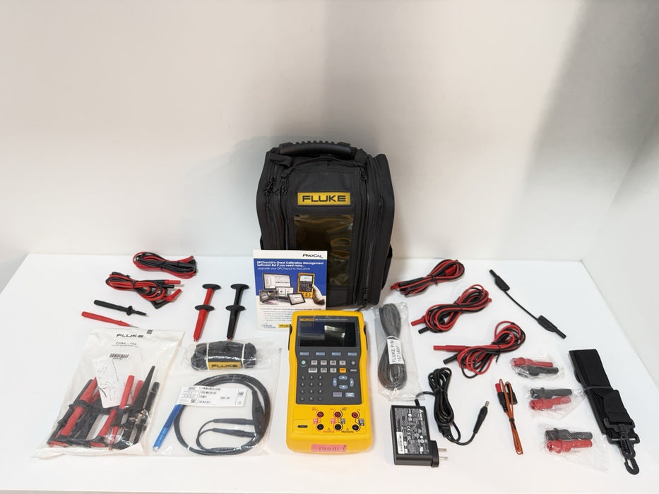 FLUKE 754 DOCUMENTING PROCESS CALIBRATOR WITH ACCESSORIES NEW