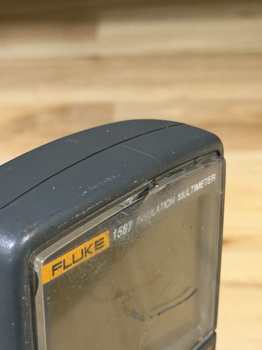 FLUKE 1587 INSULATION TESTER (PARTS ONLY) DOESN’T WORK