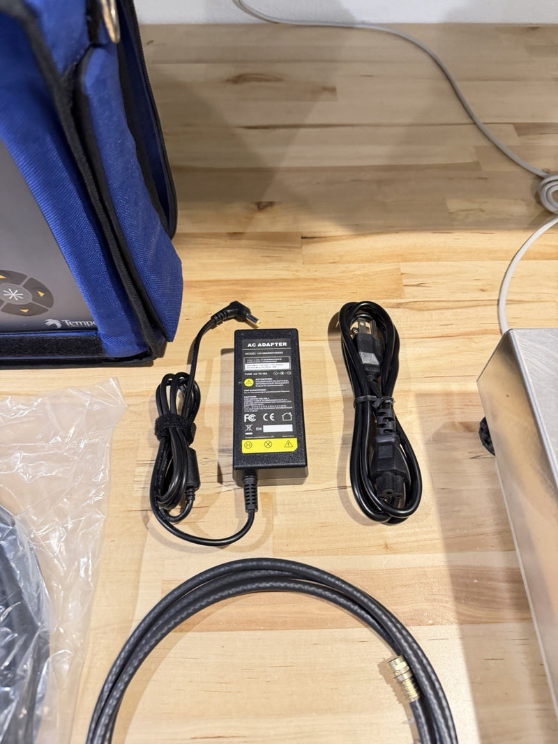 TEMPO TELSCOUT TS100 TDR REFLECTOMETER CABLE TESTER WITH LEADS & ACCESSORIES TESTED