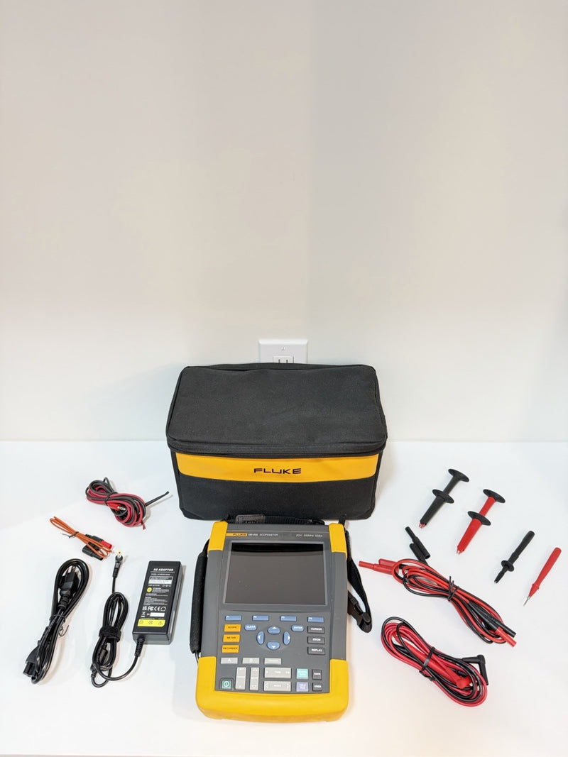 FLUKE 190-502 SCOPEMETER 2CH 500MHZ 5GS/S TESTED