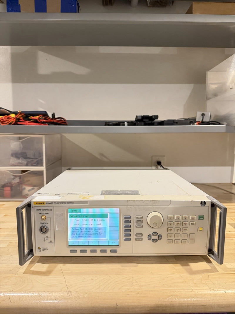 FLUKE 9610A/AF RF REFERENCE SOURCE - FREE SHIPPING (TESTED PASS ALL TESTS)