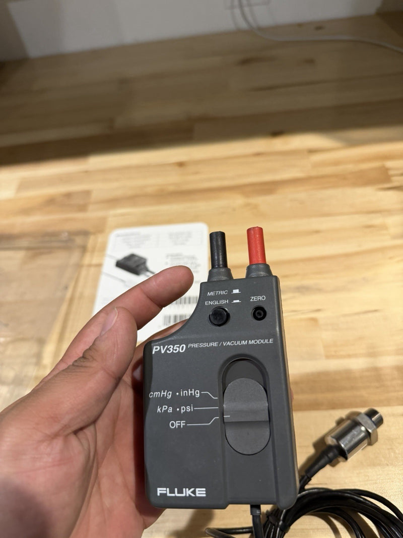 FLUKE PV350 PRESSURE VACUMM TRANSDUCER MODULE WITH BAG TESTED