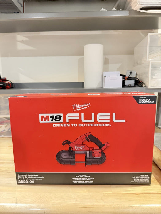 MILWAUKEE 2829-20 M18 FUEL 3-1/4" X 3-1/4" COMPACT VARIABLE SPEED BAND SAW BARE