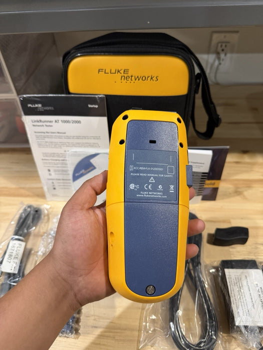 FLUKE NETWORKS LINKRUNNER AT-2000 AUTO TESTER KIT (NEW FACTORY SEALED) RARE