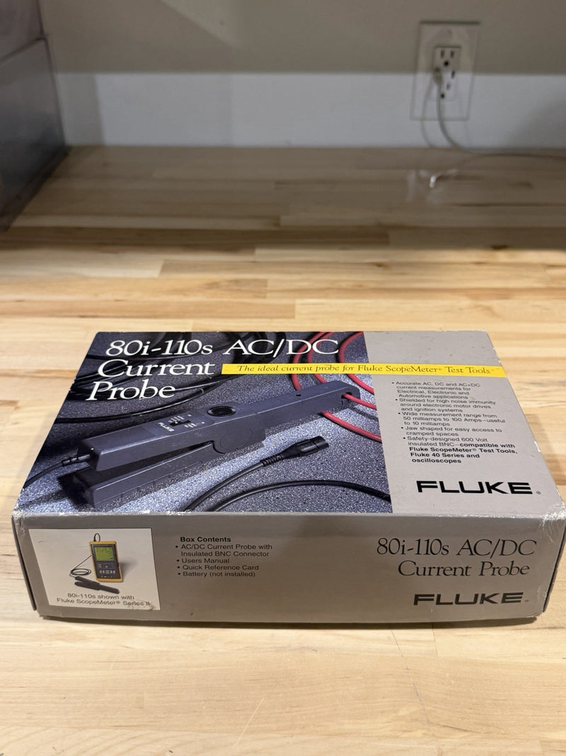 FLUKE 80I-110S AC DC CURRENT PROBE