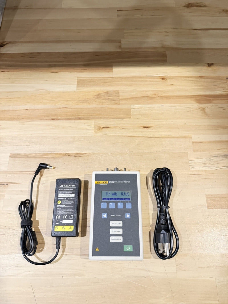 FLUKE BIOMEDICAL DPM4-2H PARAMETER TESTER WITH CHARGER & BAG CALIBRATED 2025