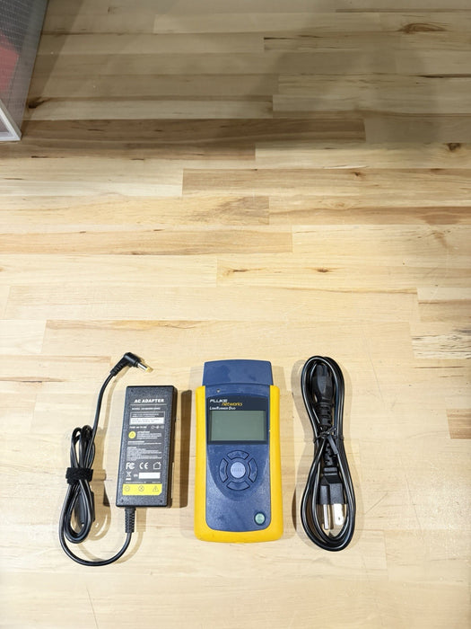 FLUKE NETWORKS LINKRUNNER DUO TESTER WITH CHARGER TESTED