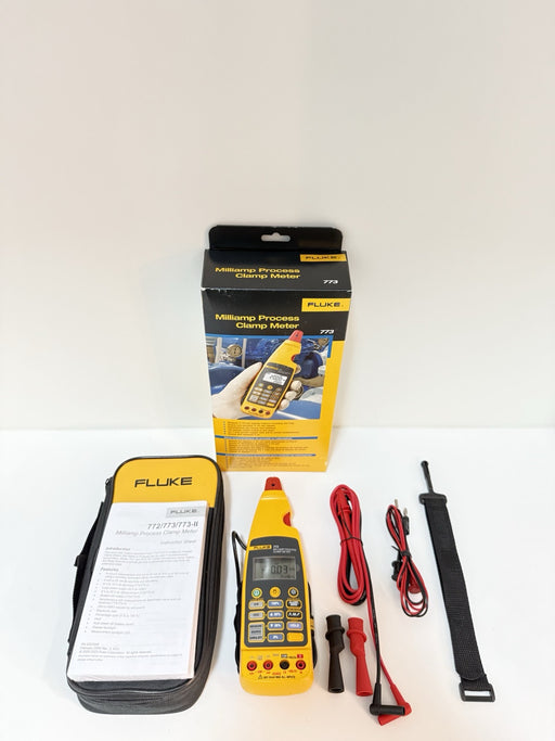 FLUKE 773 MILLIAMP PROCESS CLAMP/NEW SEALED (MFD-2024) - FREE SHIPPING
