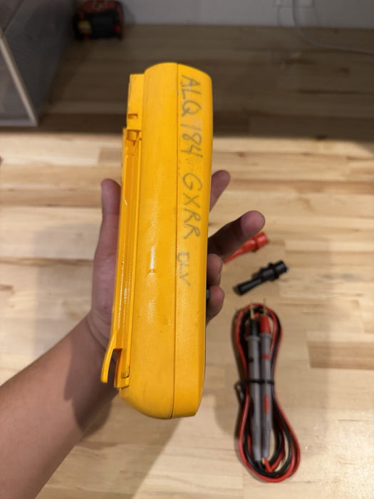 FLUKE 289 TRUE RMS ELECTRONIC LOGGING DIGITAL MULTIMETER W/ LEADS & CLIPS #8