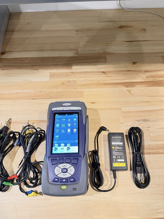 VIAVI ONX-580P ONE EXPERT FIBER TESTER WITH CABLES & CHARGER TESTED