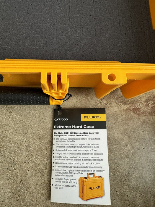 FLUKE 1760 THREE PHASE POWER QUALITY RECORDER TOPAS WITH NEW
