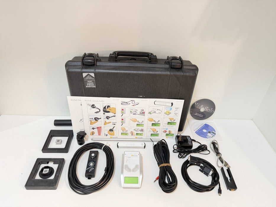 UNFORS RAYSAFE 8201023-D XI BASE UNIT W/ MAS PROBE & ACCESSORIES (TESTED)