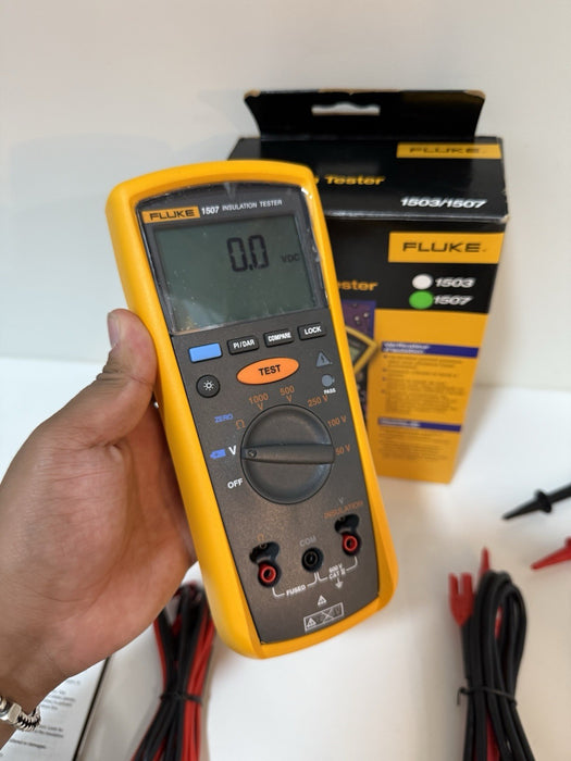 FLUKE 1507 INSULATION TESTED NEW SEALEDCALIBRATED 2025