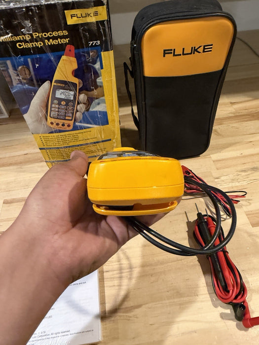 FLUKE 773 MILLIAMP PROCESS CLAMP (TESTED) FREE SHIPPING