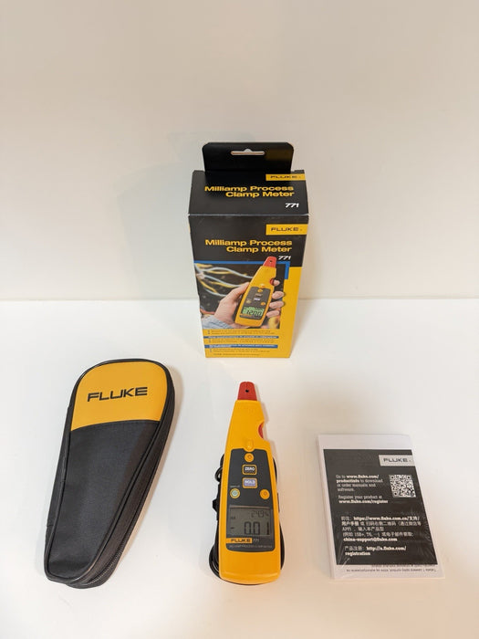 FLUKE 771 MILLIAMP PROCESS CLAMP METER CALIBRATED 2025 NEW