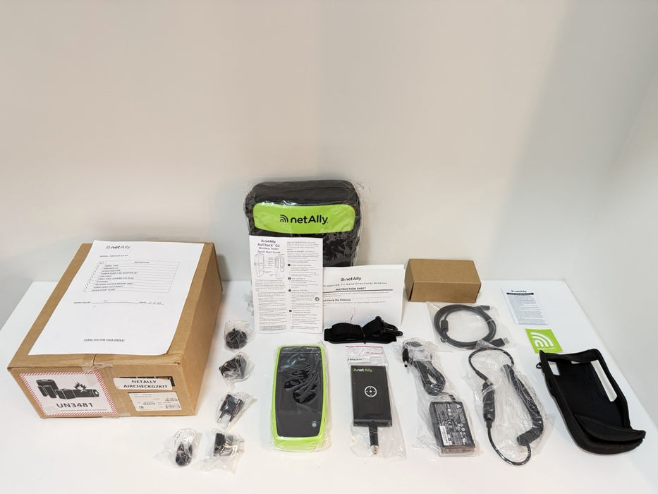 NETALLY AIRCHECK G2 KIT W/ ANTENNA & ACCESSORIES NEW FACTORY SEALED - SHIPS FREE