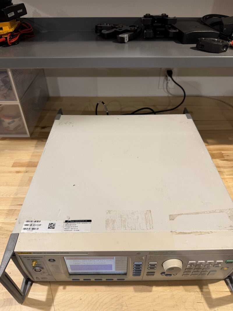 FLUKE 9610A/AF RF REFERENCE SOURCE - FREE SHIPPING (SHIPS FAST) - PARTS ONLY