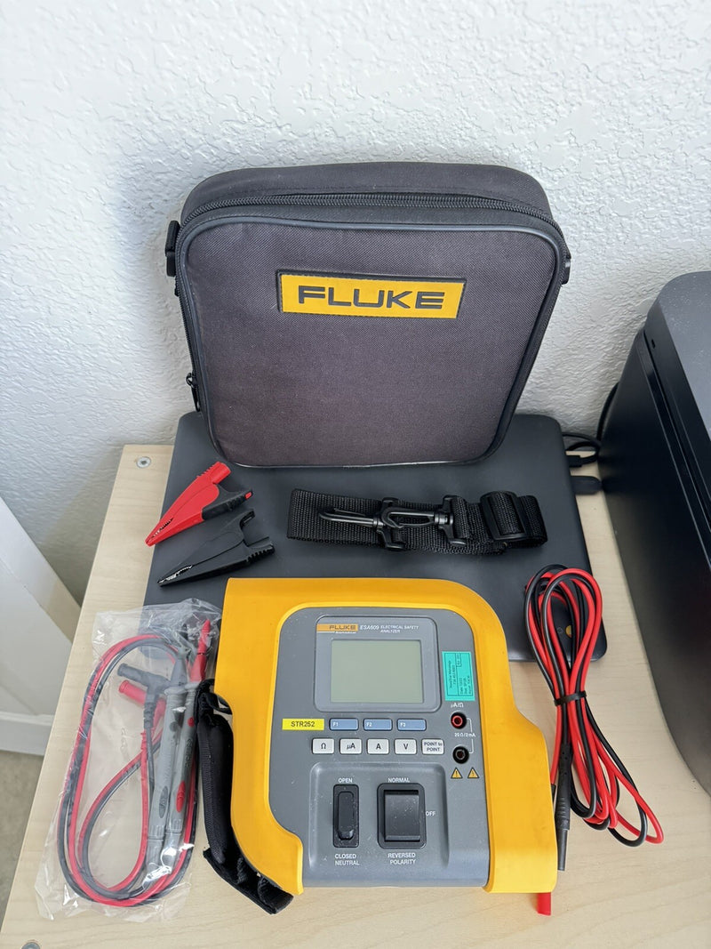 FLUKE ESA609 ELECTRICAL SAFETY ANALYZERCALIBRATED 2025