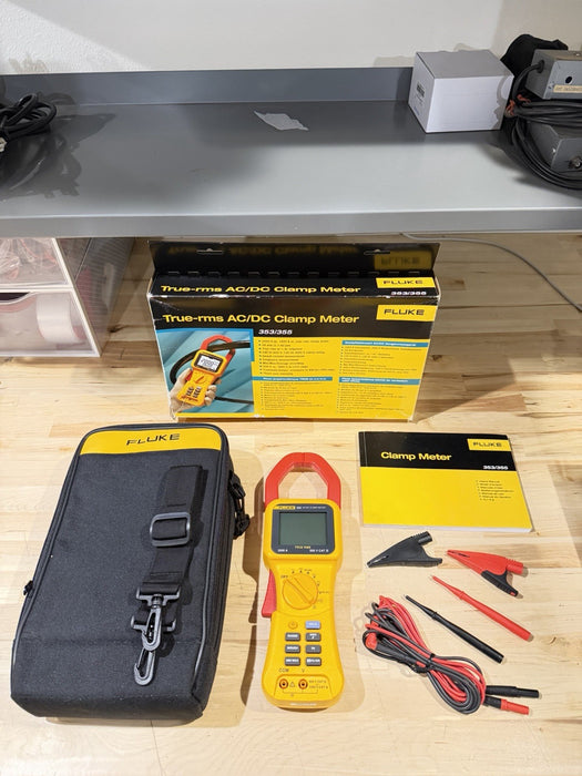 FLUKE 355 AC/DC CLAMP METER 2000A TESTED