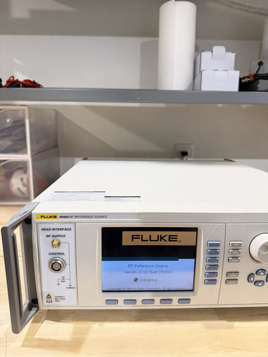 FLUKE 9640A RF REFERENCE SOURCE (PARTS ONLY) FOR PARTS - SHIPS FAST
