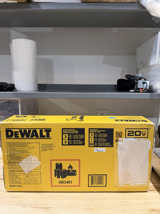 DEWALT DCN701D1 20V CORDLESS CABLE STAPLER KIT NEW SEALED