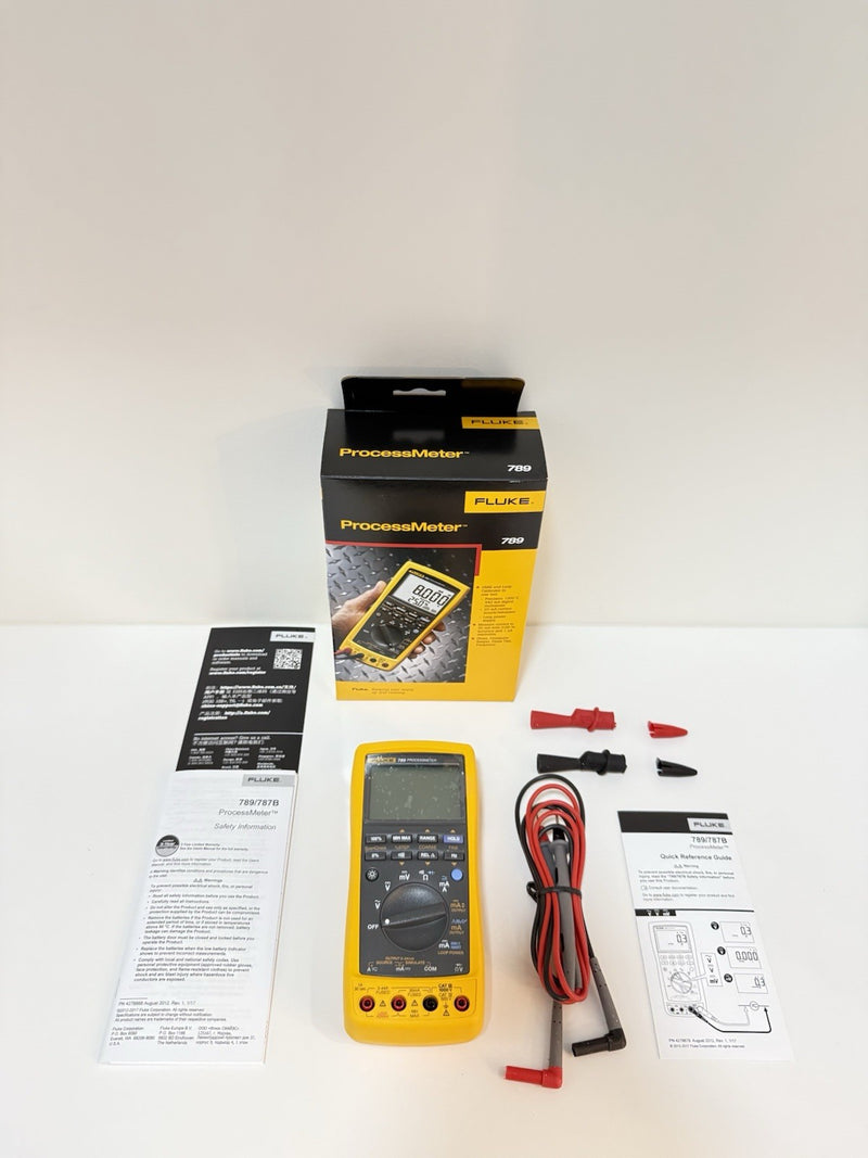 FLUKE 789 PROCESSMETER MFD 2025 CALIBRATED 2025
