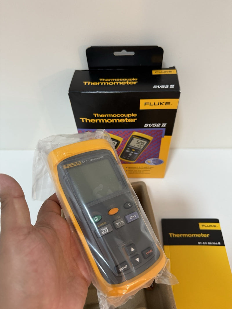 FLUKE 51 II THERMOCOUPLE THERMOMETER