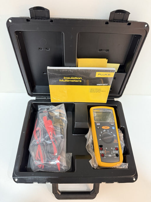 FLUKE 1577 INSULATION MULTIMETER W/ LEADS & CASE (NEW SEALED) - SHIPS FAST