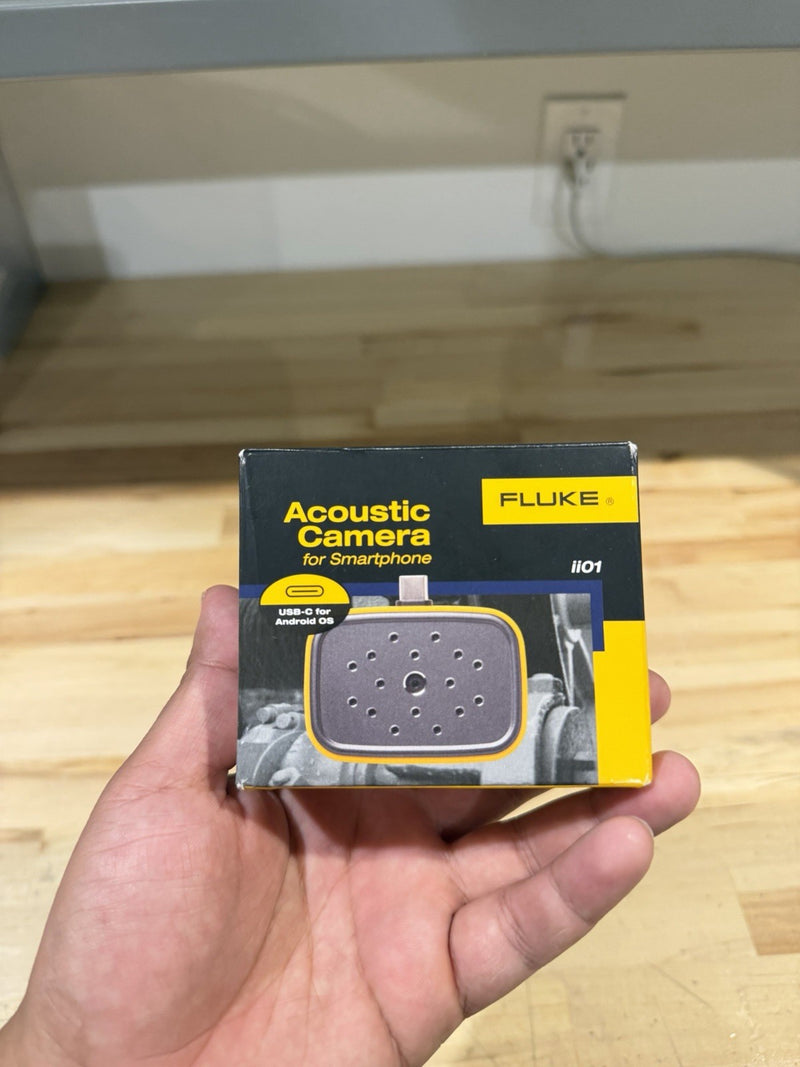 FLUKE ii01 SMARTPHONE ACOUSTIC IMAGING CAMERA (USB TYPE-C FOR ANDROID ONLY) NEW