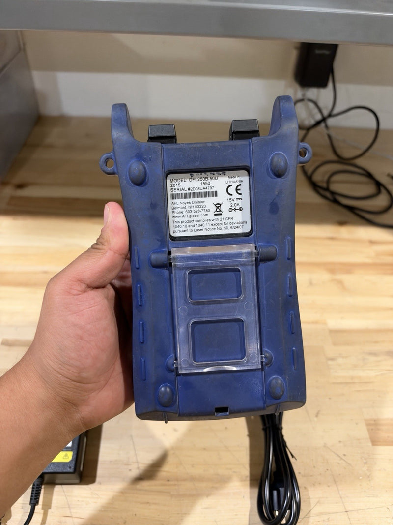AFL NOYES OFL 250B SM 1310/1550 FIBER OTDR W/ CHARGER - SHIPS FAST