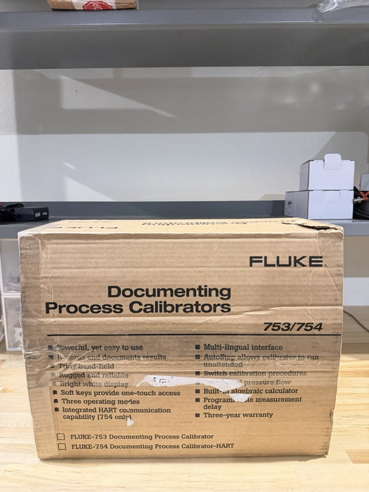 FLUKE 754 DOCUMENTING PROCESS CALIBRATOR CALIBRATED 20252026