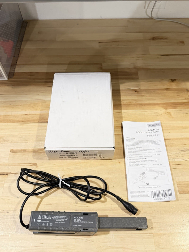 FLUKE 80I-110S AC DC CURRENT PROBE