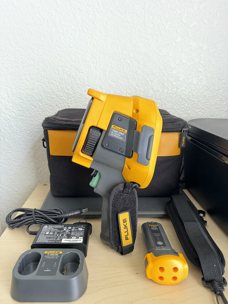 FLUKE TI401-PRO 60HZ 640 X 480 INFD THERMAL IMAGING CAMERA IR RARE