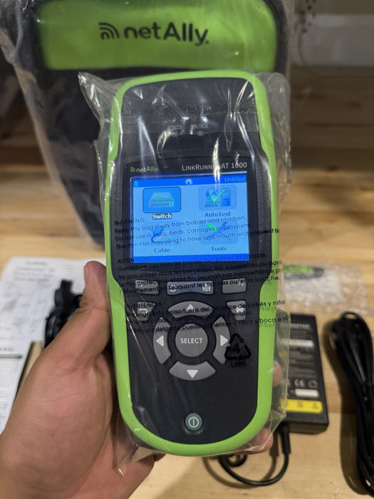 NETALLY LINKRUNNER AT 1000 NETWORK TESTER LRAT-1000