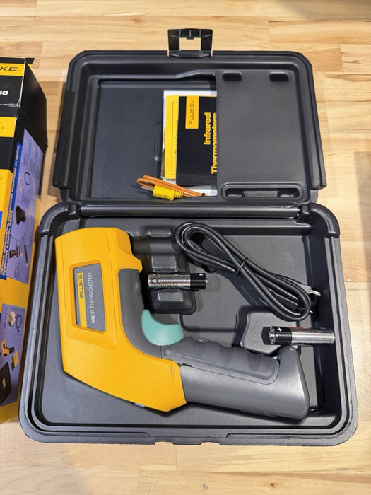 FLUKE 568 INFRARED & CONTACT THERMOMETER WITH GRAPHICAL LCD DISPLAY NEW