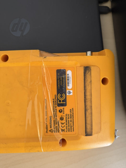 FLUKE BIOMEDICAL PROSIM 8 VITAL SIGNS SIMULATOR FOR PARTS