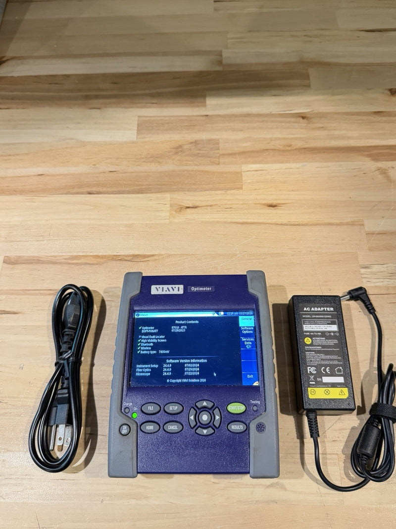 VIAVI OPTIMETER EOPT-PONATT OPTICAL FIBER TESTER (TESTED) FREE SHIPPING