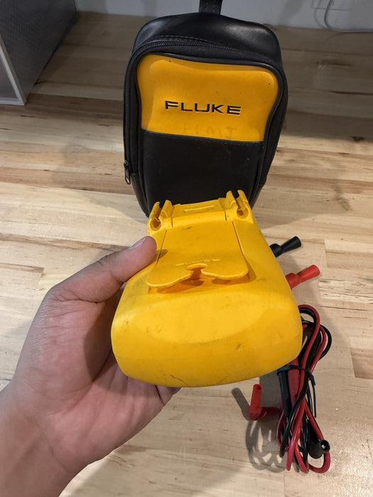 FLUKE 87V TRUE RMS MULTIMETER W/ LEADS (TESTED) SHIPS FAST