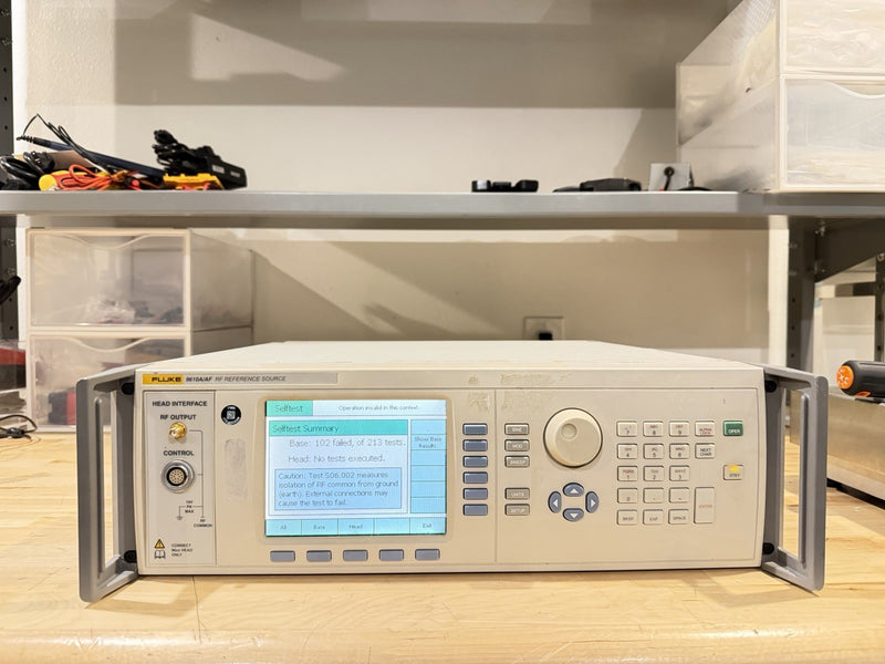 FLUKE 9610A/AF RF REFERENCE SOURCE - FREE SHIPPING (SHIPS FAST) - PARTS ONLY