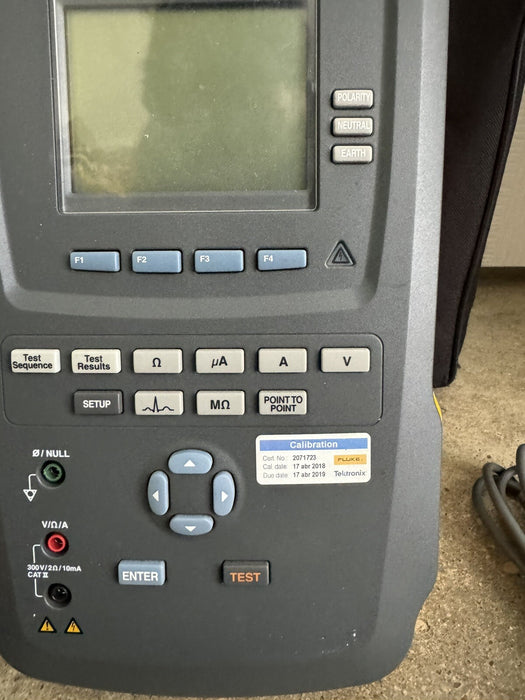 FLUKE ESA615 EU 230V ELECTRICAL SAFETY ANALYZER WITH ACCESSORIES