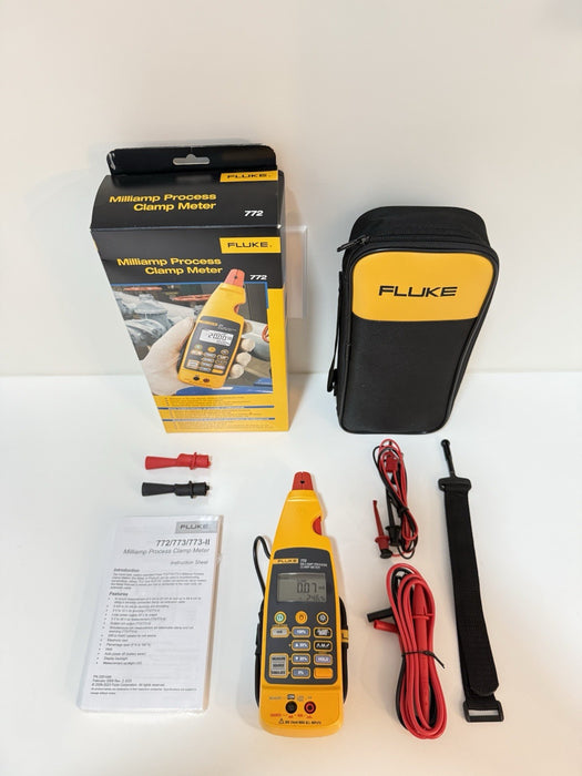 FLUKE 772 MILLIAMP PROCESS CLAMP METER MFD-2025 NEW SEALED