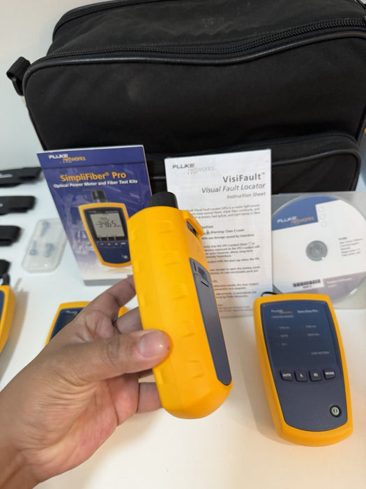 FLUKE NETWORKS FTK1475 POWER METER MULTIMODE KIT NEW SEALED