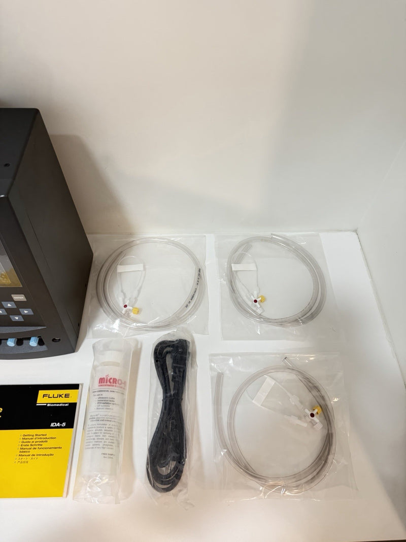 FLUKE BIOMEDICAL IDA-5 INFUSION DEVICE ANALYZER KIT 4 CHANNEL (NEW SEALED)