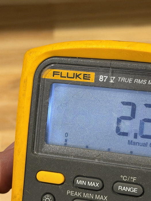FLUKE 87V TRUE RMS MULTIMETER WITH LEADS TESTED