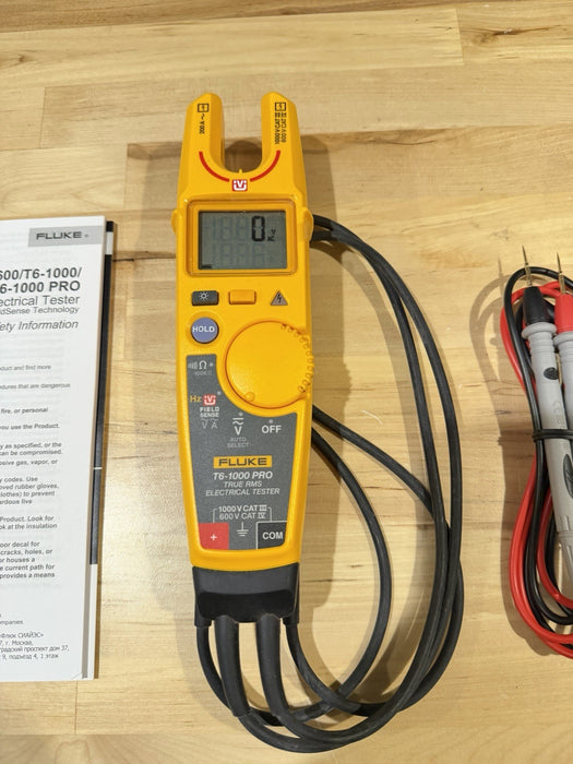 FLUKE T6-1000 PRO ELECTRICAL TESTER FIELDSENSE 1000V AC/DC (NEW SHIPS FAST)