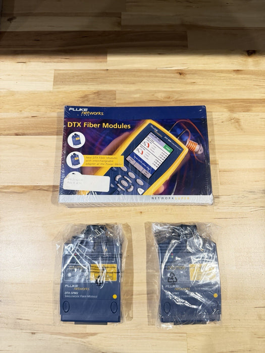 FLUKE NETWORKS DTX-SFM2 FIBER MODULE (NEW SEALED) FREE SHIPPING