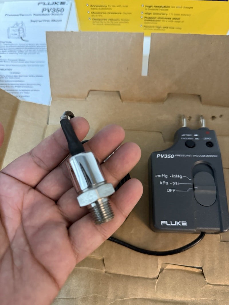 FLUKE PV350 PRESSURE VACUMM TRANSDUCER MODULE TO FIND RARE