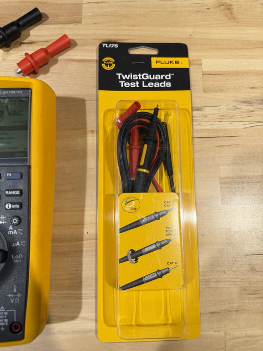 FLUKE 289 TRUE RMS MULTIMETER W/ NEW TL175 LEADS (TESTED) SHIPS FAST