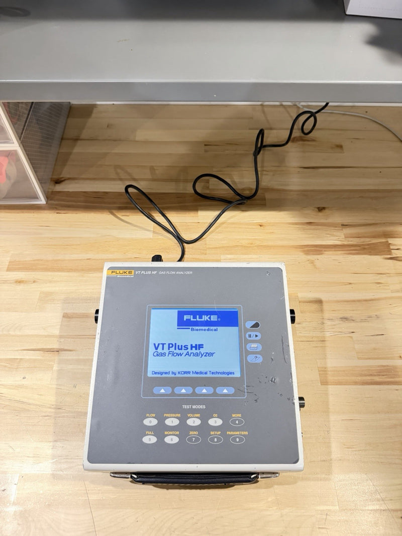 FLUKE VT PLUS HF GAS FLOW ANALYZER FOR PARTS